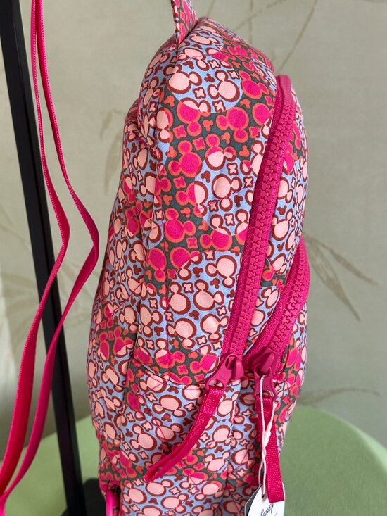 VERA BRADLEY X DISNEY LORMAN SLING BACKPACK:NWT MICKEY MOUSE KALEIDOSCOPE PINK main image 4